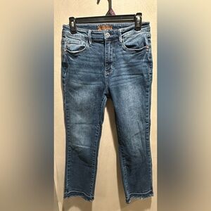 Judy Blue Dark Wash Kick Flare Jeans